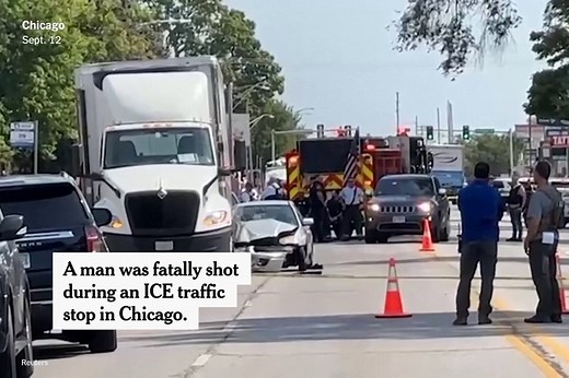 Man Fatally Shot in Confrontation With ICE Officers in Chicago Area
