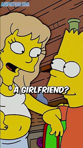 What Happens When Bart Gets A Girlfriend? #thesimpsons