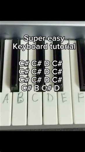 Super easy keyboard tutorial