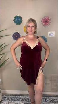 WDIRARA Velvet Nightgown Unboxing & Try-On