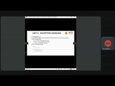 C++ and Data Structure (CSB 1212 & CSB 1251) (L-3)