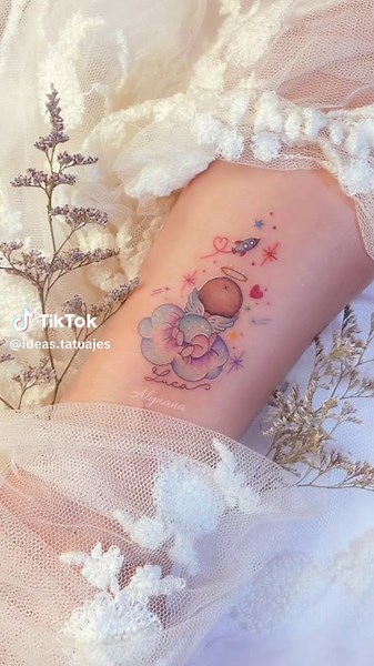 Ideas de Tatuajes de Bebés Angelitos: Inspiración Creativa