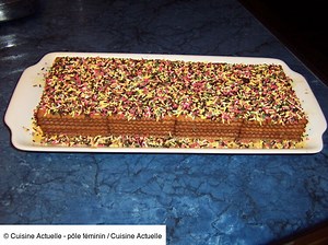 Le gâteau de mamie : petits beurres et café - Sans cuisson