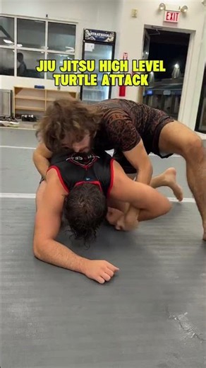 Triangle #choke from Turtle #mma #bjj #jiujitsu #nogi