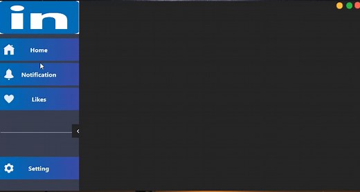 Animation Slide Panel UI Using GunaFramework WinForms - Rashi Code