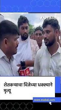 महावितरण कर्मचाऱ्यांनी शेतकऱ्याला ट्रान्सफॉर्मरवर चढवलं? अन्.. | Hingoli Farmer