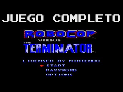 RoboCop Versus The Terminator (NES) GAMEPLAY