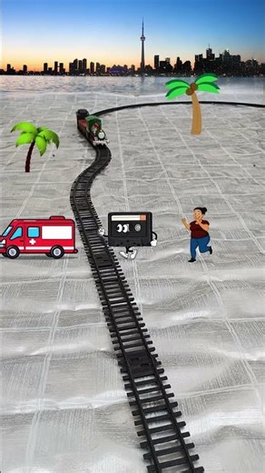 Videocassette📼 is following the ambulance🚑 when the train🚂 is approaching fast | USB⚡💾
