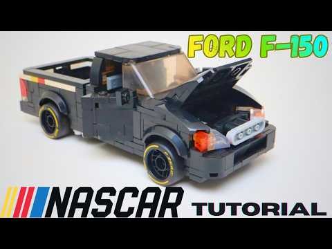 LEGO Ford F-150 NASCAR TUTORIAL!! {FREE}