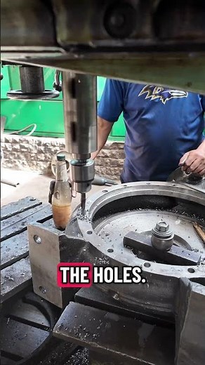 Pump casing different machining operations ✅ #manufacturing