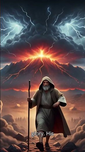 The Mountain of Fire — Moses Meets God #biblestory #angel #faith