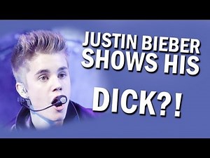 JUSTIN BIEBER SHOWS HIS DICK?!