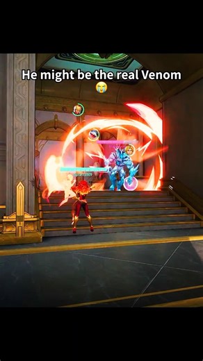 😭bro walked the way through the backline #marvelrivals