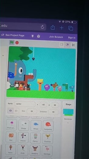 I made a new scratch project!