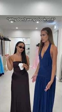 POV: Big Sister Takes You Prom Shopping #fashion #prom #dressess #promdress #dressootd #formaldress