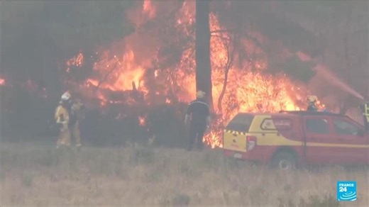 France faces largest wildfire in decades