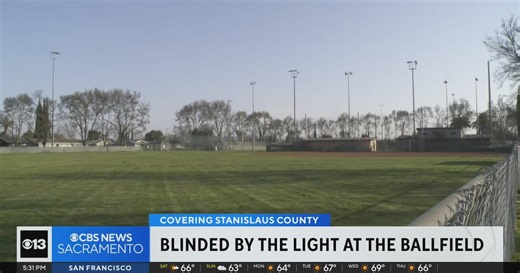 New Ceres baseball field lights leads to safety concerns among league leaders