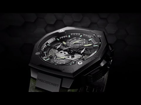 Bulova Watches for Men | Series X | Black Dial Green Leather Strap