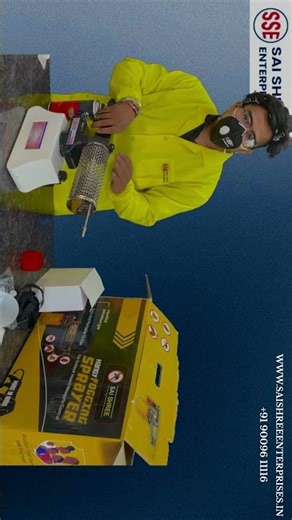 SSE 450 HANDY FOGGING MACHINE HOW TO OPERATE VIDEO