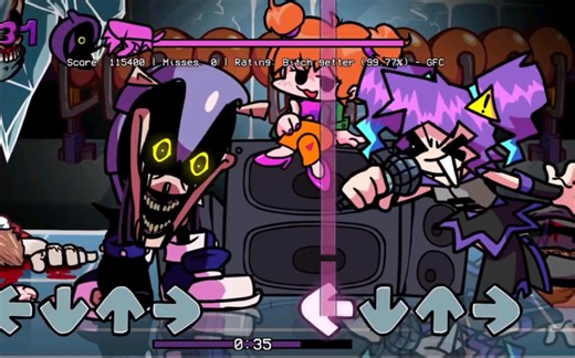 FNF: D-Sides - Too Slow (Miku Version)