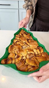 Easy holiday breakfast I make a cinnamon roll casserole for christmas. | Rick's Friend Justine