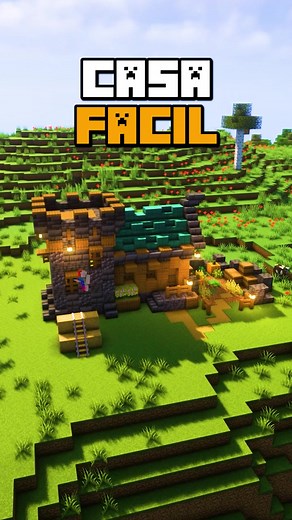 casa para minecraft survival #minecraftdesigns #minecrafttutorial #minecraftbuilding #speedbuild