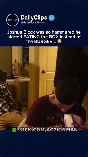 DailyClips on Instagram: "Joshua Block is an online content creator who became widely known through viral clips and livestream moments. He is openly autistic, and many of his videos gained massive attention for their unfiltered, spontaneous nature. Joshua first went viral through the meme “put the fries in the bag,” which spread quickly across social media and became strongly associated with him. More recently, he has been seen in a funny Kick livestream collaboration with Ac7ionMan, further boo