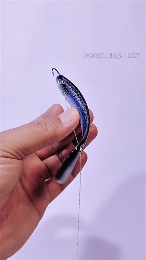 Tips and tricks for attaching and positioning the hook on the fishing bait, so that the bait moves naturally and well in the water #fishing #tipsandtrick #fishingtips #tutorials #reel #fyp #viral #reels #reelsviral #reelfyp | Andri Wardani
