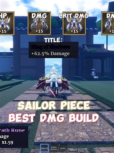 Mastering DMG Build in Sailor Piece
