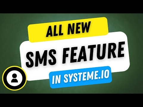 How To Send SMS in systeme.io