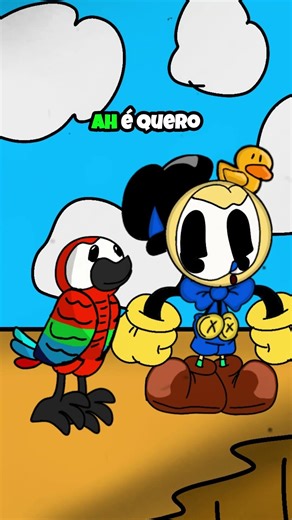 Trolling the Imitating Parrot 😂🦜 | Bubbles Version #roblox #memesbr #engraved #parrot #fyp