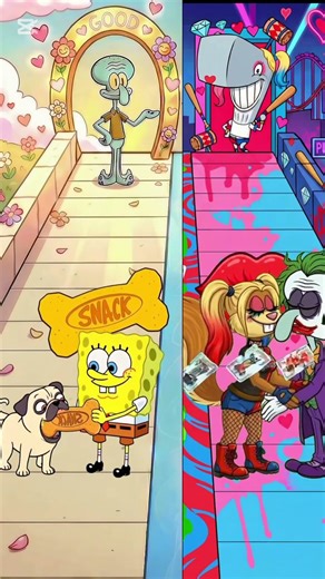 Spongebob Squepens vs. Sandy Cheeks