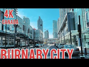 (4k)Walk Canada, Burnaby Vancouver,BC Virtual Walking around Burnaby City Feb2022