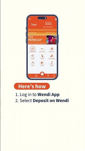 Quick Guide on how to Deposit Money on your Wendi Mobile Wallet
