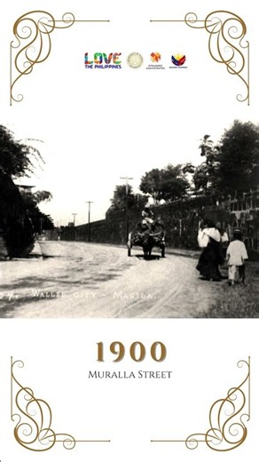 Intramuros of Memory | 1900s Photo of Muralla Street, Intramuros