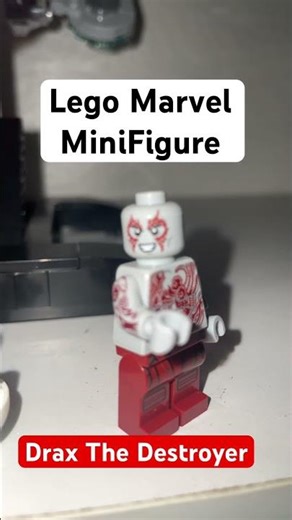 Drax The Destroyer - Lego Marvel MiniFigure 😱🔥 #lego #legomarvel #shorts