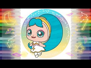🩵색칠놀이🩵 슈팅스타 캐치티니핑 일반 몰래핑 색칠하기🎨 Shooting star Catch teenieping SNEAKYPING coloring 색칠공부