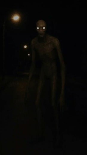 🚨 Creepy Humanoid Sighting Caught on Camera at Night | Real Footage? #shorts