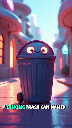 Disney's Chatty Trash Can That Entertained Tomorrowland Visitors!