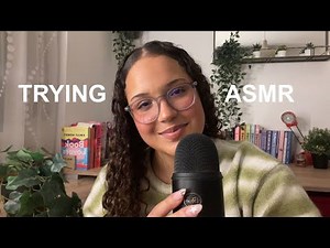 my first ASMR video💌
