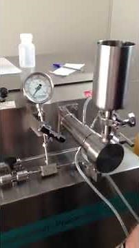 The making of nanocellulose by processing in a microfluidizer