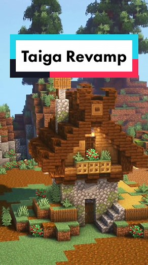 Revamping Your Minecraft Taiga House: Creative Building Ideas