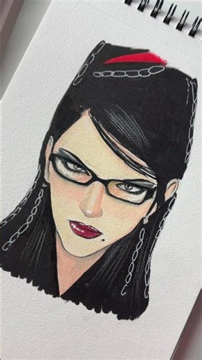 Bayonetta #art #fyp #draw #drawing #bayonetta