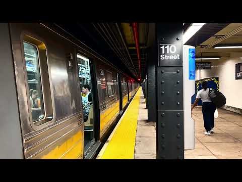 MTA New York City Subway Brighton Beach Bound Westinghouse R68 (B) Local Train @ 110 Street