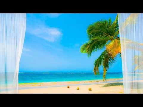 8K Tropical Ocean Ambience | Virtual Window Beach View with Relaxing Waves - Ep 2