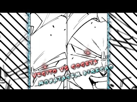 VEGITO VS GOGETA ULTIMATE FAN ANIMATION 🗿🔥 || MONTAGEM DIREÇÃO · DJ FKU || FUNK DB ANIME EDIT