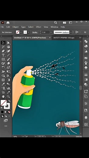 Adobe Illustrator Tips – Create a Professional Spray Effect