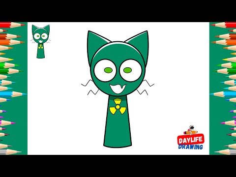 How to Draw Tox Pyramixed from Incredibox Sprunki | Quick and Easy Tutorial