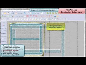 WinRelais 2.XX : Logiciel WinArmoire ( Dessin de l'armoire )