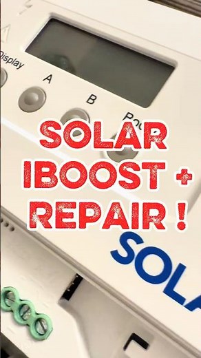 Solar Iboost+ in for repair, can we fix it ?